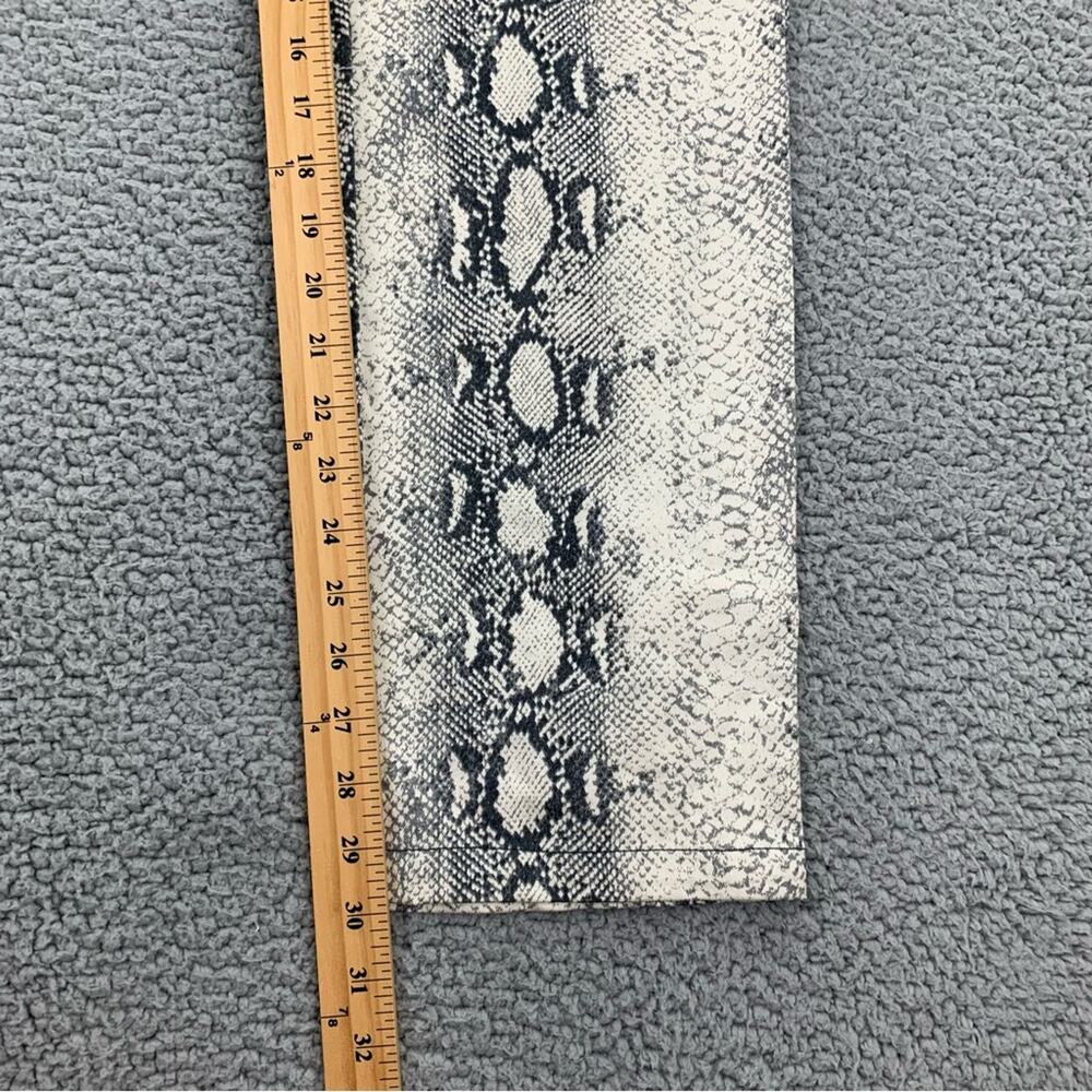 Current Air by Anthropologie Lela Snake Printed Straight Leg Pants  -  Size: M - Picture 10 of 16